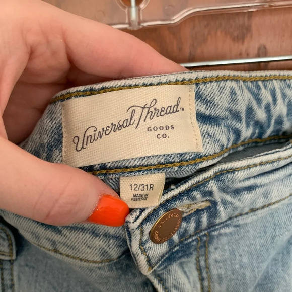 Universal Thread High Rise Slim Straight Jeans - Picture 5 of 7